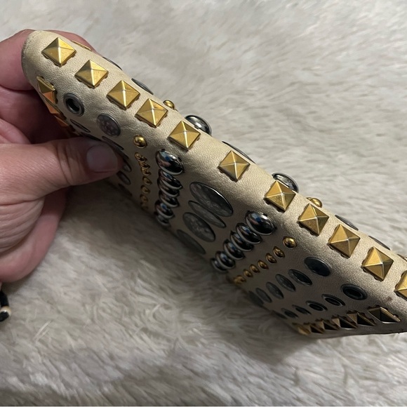 Miu Miu Cream Studded Women's Bag - Picture 8 of 16